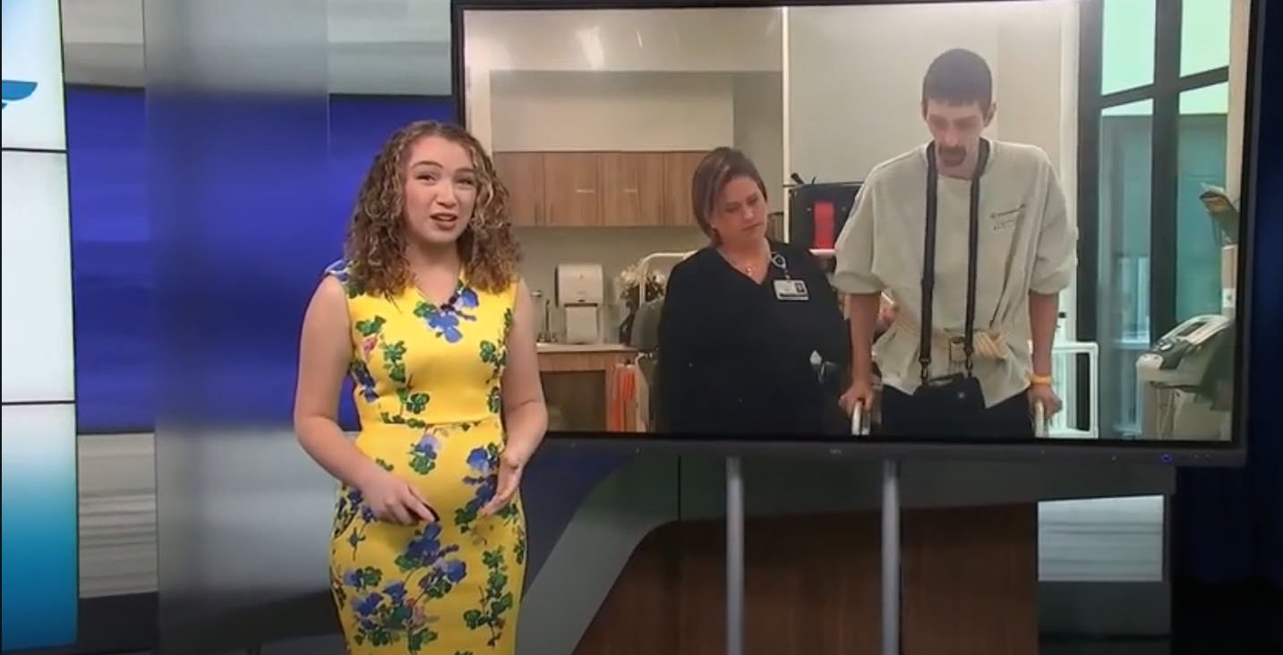 Louisville man suffers heart attack and recovers with the help of Encompass Health.