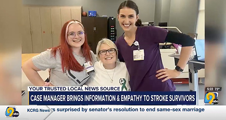 Case manager brings information and empathy to stroke survivor