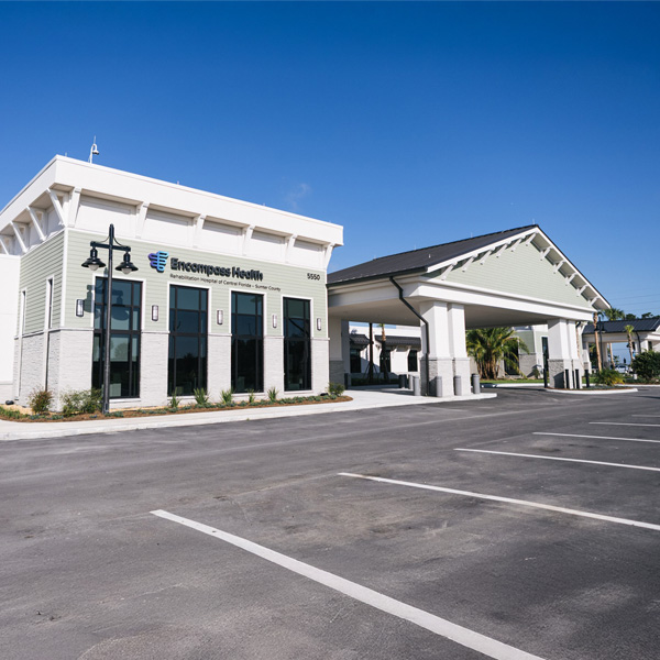 Encompass Health Rehabilitation Hospital Exterior entrance