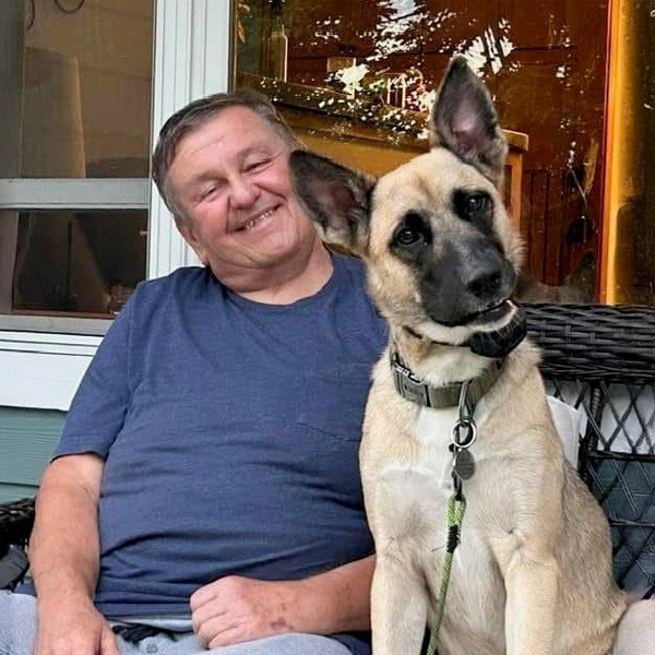 Joe Malinowski, stroke patient at Encompass Health Rehabilitation Hospital of Western Massachusetts