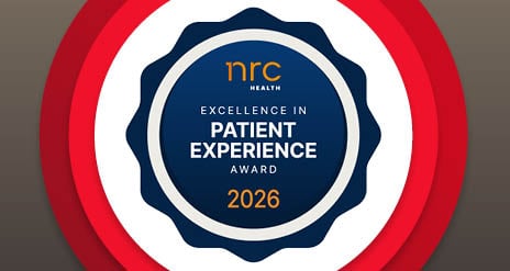 NRC Health 2026 Excellence in Patient Experience Award recognizing Encompass Health’s commitment to exceptional rehabilitation care and service.