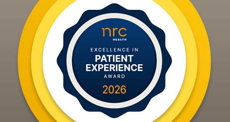 NRC Health 2026 Excellence in Patient Experience Award recognizing Encompass Health’s commitment to exceptional rehabilitation care and service.