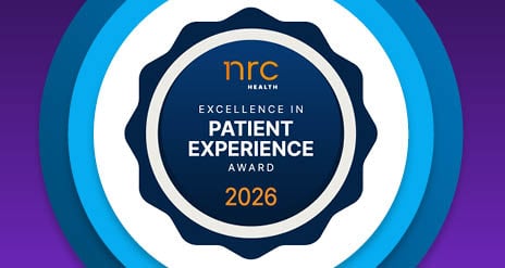 NRC Health 2026 Excellence in Patient Experience Award recognizing Encompass Health’s commitment to exceptional rehabilitation care and service.