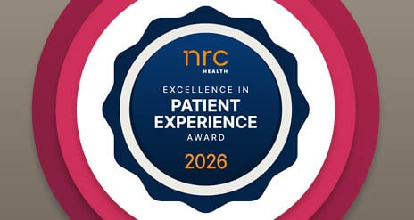 NRC Health 2026 Excellence in Patient Experience Award recognizing Encompass Health’s commitment to exceptional rehabilitation care and service.