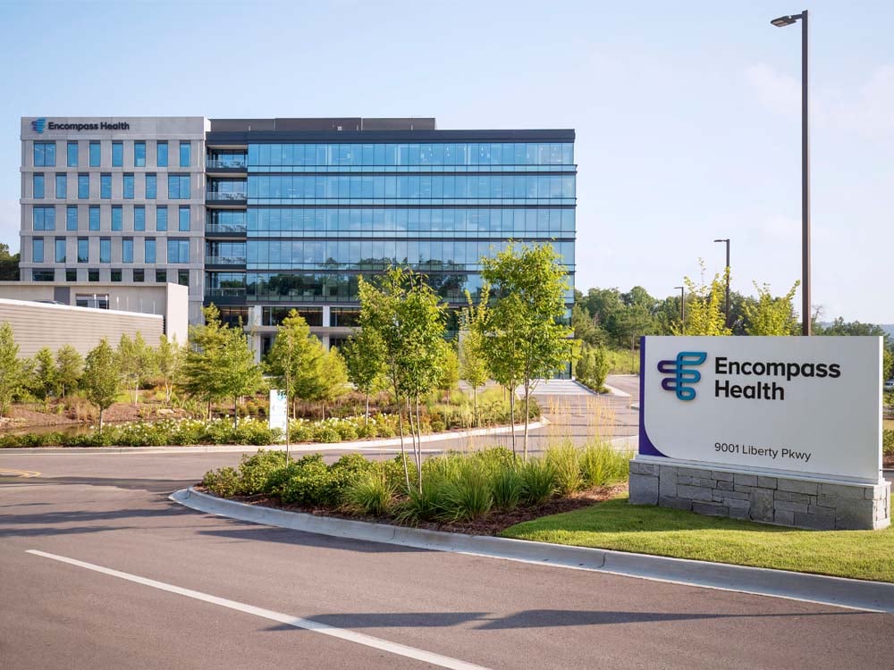 Encompass Health home office exterior
