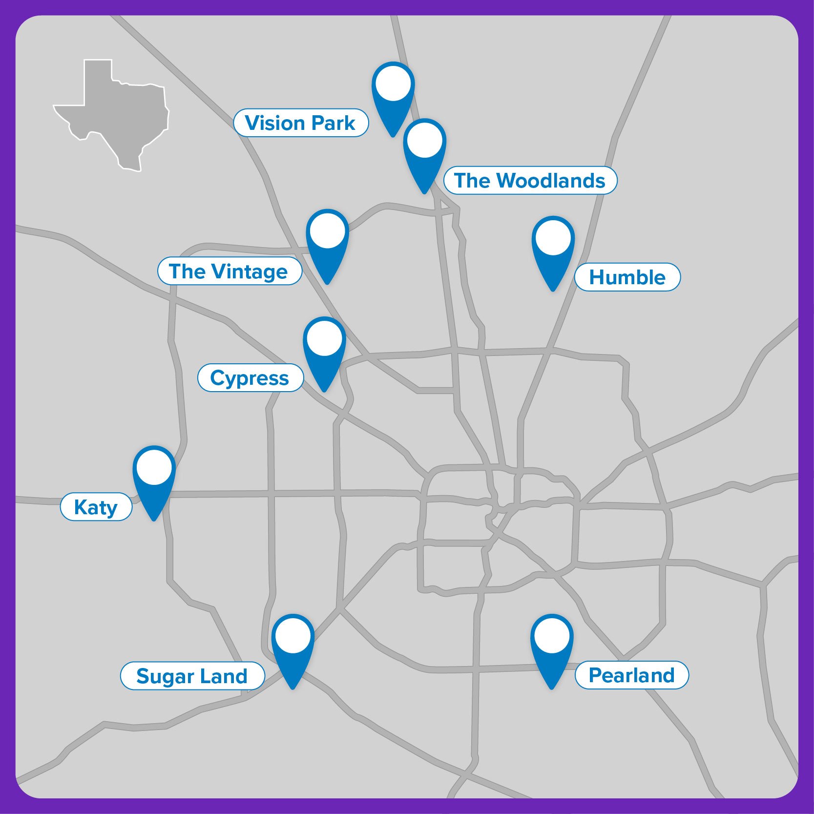 houston area hospital locations