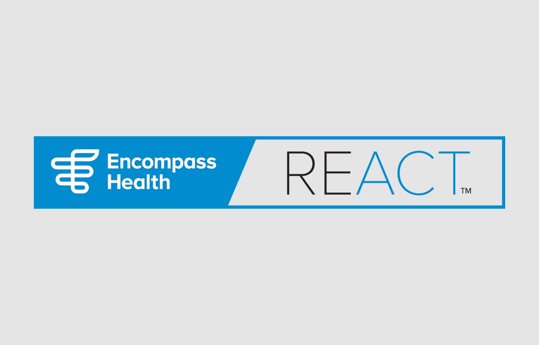 Encompass Health REACT logo