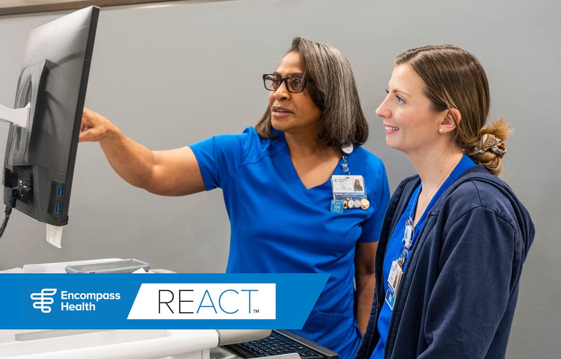 REACT model in action.