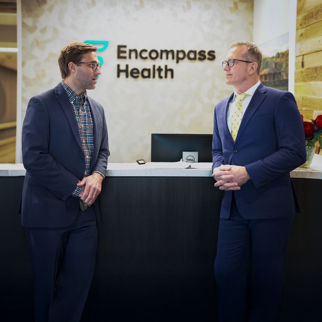 Hospital executives speaking