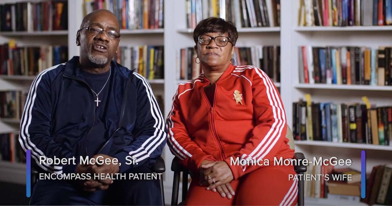 Robert's success story after rehabilitation at Encompass Health Rehabilitation Hospital of Sarasota