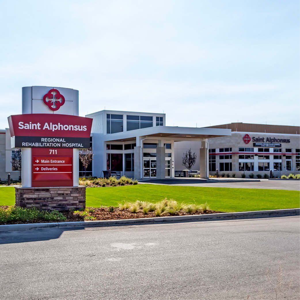 Saint Alphonsus Regional Rehabilitation Hospital, an affiliate of Encompass Health Exterior Image