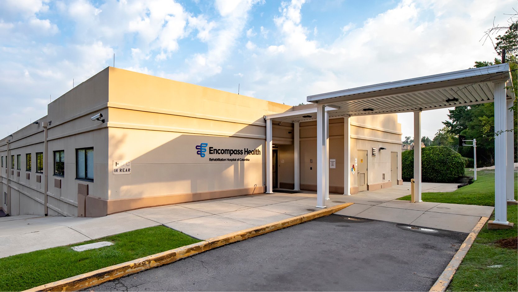 Encompass Health Rehabilitation Hospital of Columbia exterior