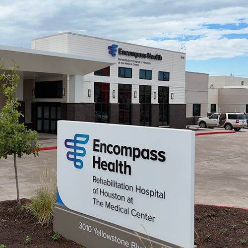 Encompass Health Rehabilitation Hospital of Houston at The Medical Center Exterior Image