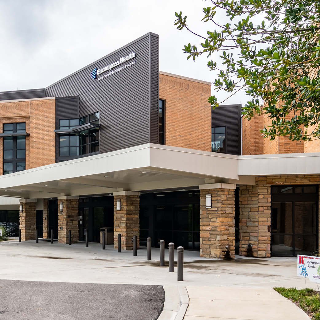 Encompass Health Lakeshore Rehabilitation Hospital Exterior Image