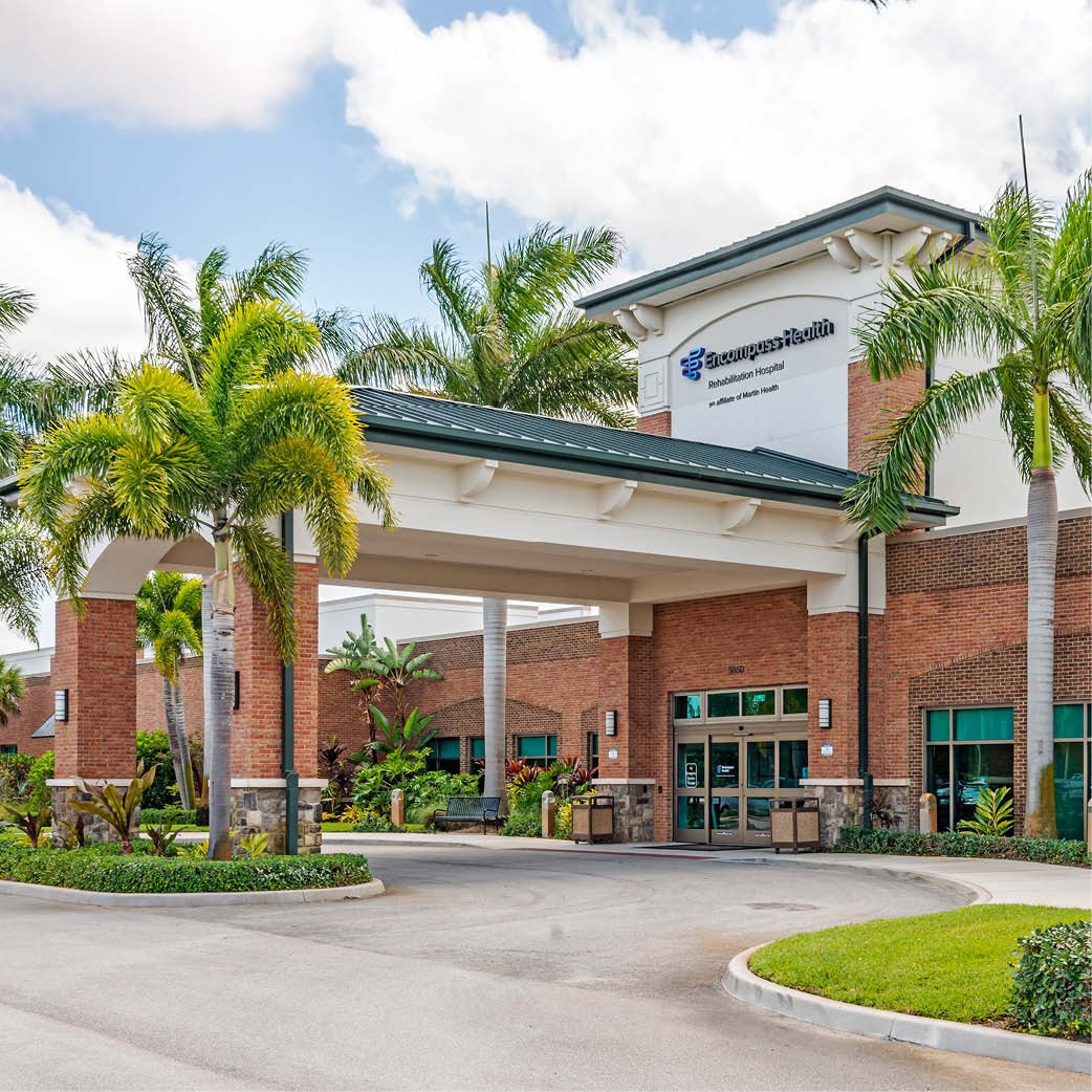 Encompass Health Rehabilitation Hospital, an affiliate of Martin Health Exterior Image