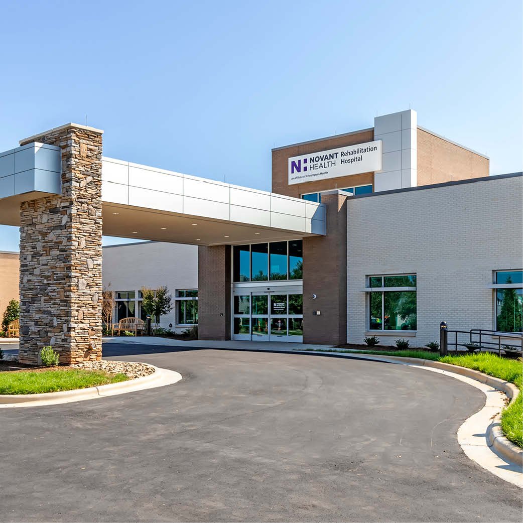 Novant Health Rehabilitation Hospital, an affiliate of Encompass Health Exterior Image