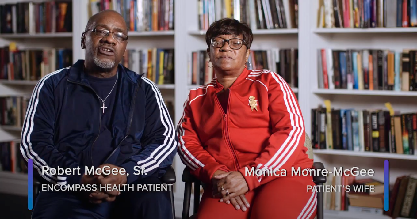 Robert's success story after rehabilitation at Encompass Health Rehabilitation Hospital of Sarasota