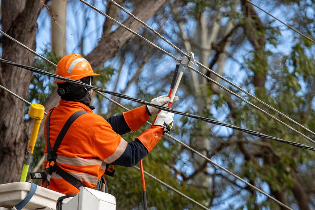 Contact with our poles and wires 