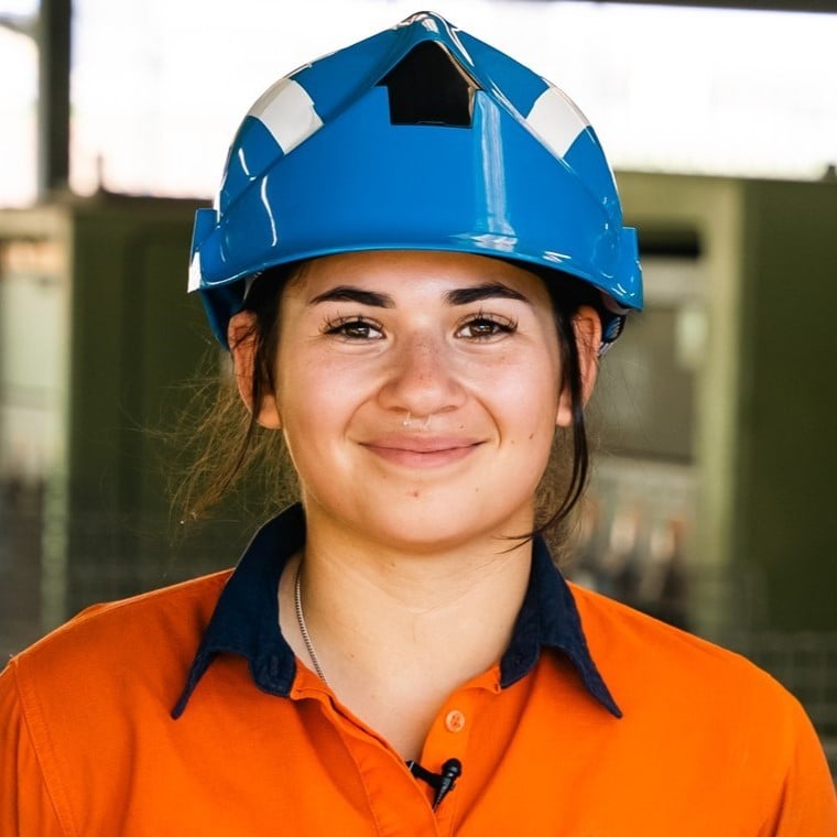 <p>Whitney, Distribution powerline apprentice</p>