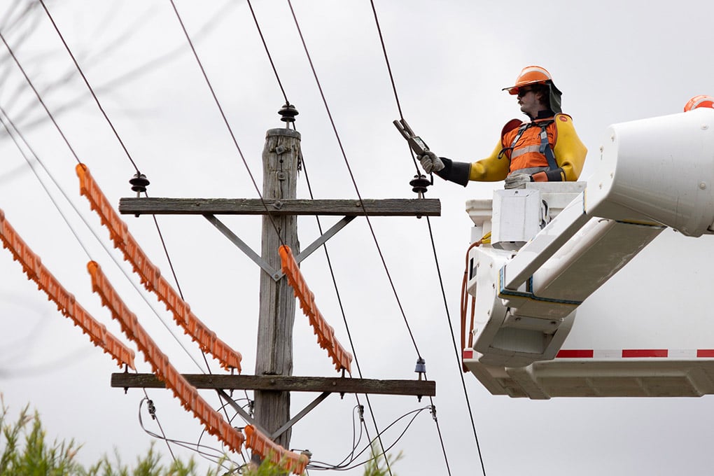 Report a fault or power outage