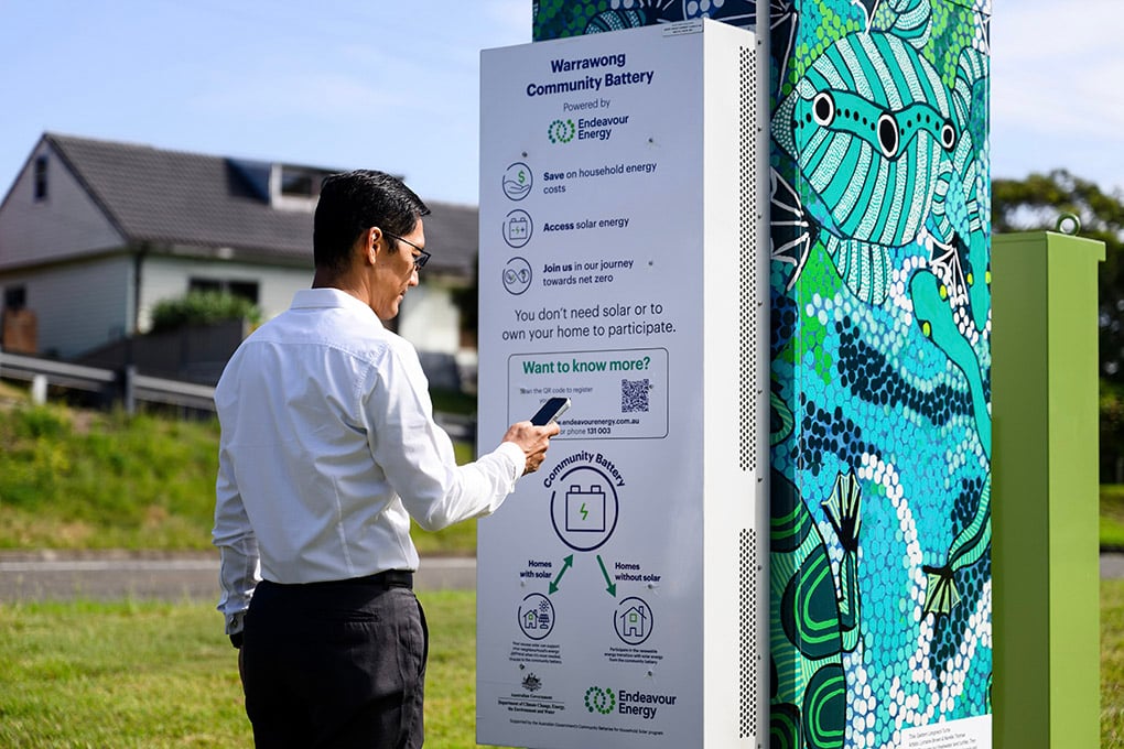 <p>Community batteries for household solar</p>