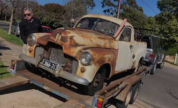 One note, a rusty Ute