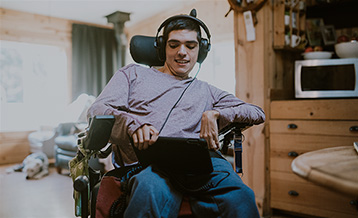 Through their eyes: How eye gaze technology is changing clients’ lives