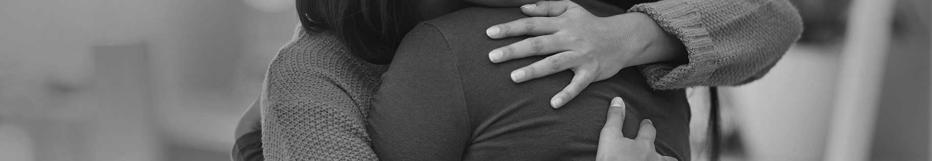 People hugging