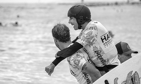 How adaptive surfing has changed Bailey's life