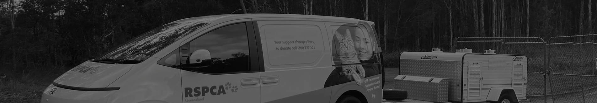 NEW VAN HELPS RESCUE DISTRESSED DOGS AND PUPPIES banner