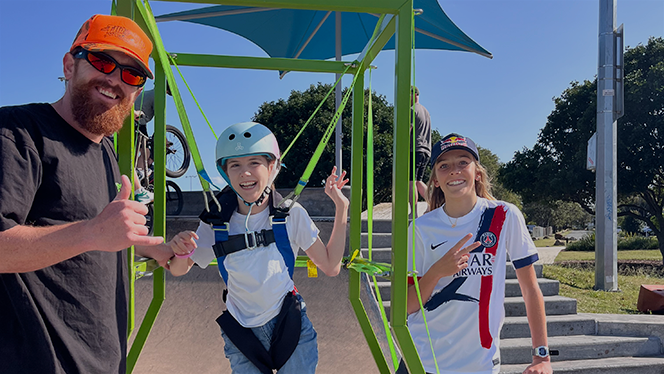 From skateboarder to disability advocate Matilda is on a roll