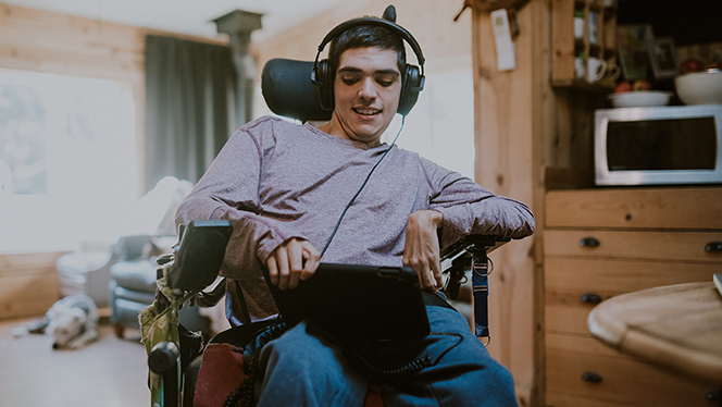 Through their eyes: How eye gaze technology is changing clients’ lives
