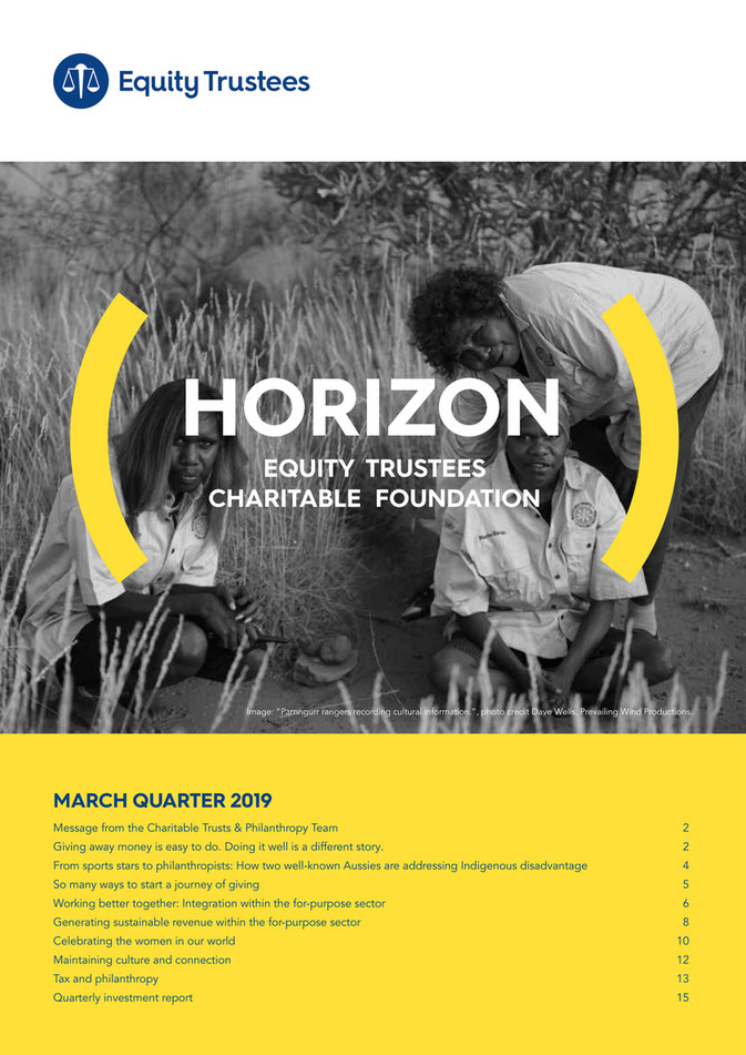 Horizon March 2019