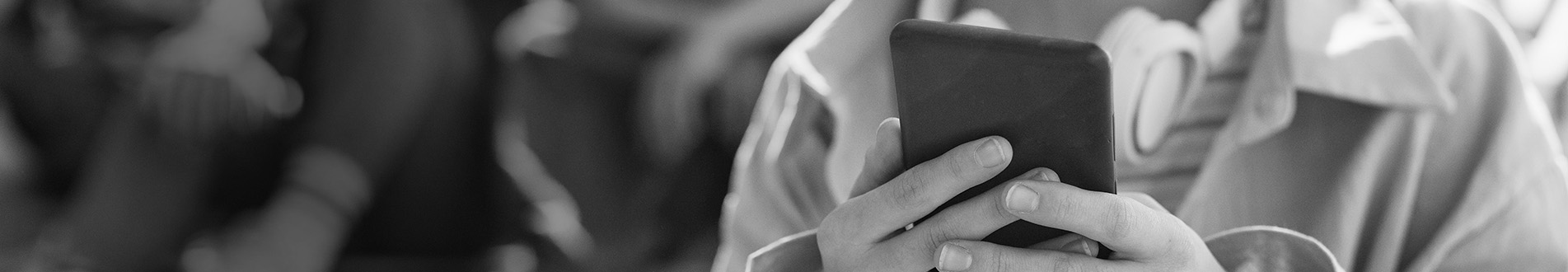 Holding smart phone