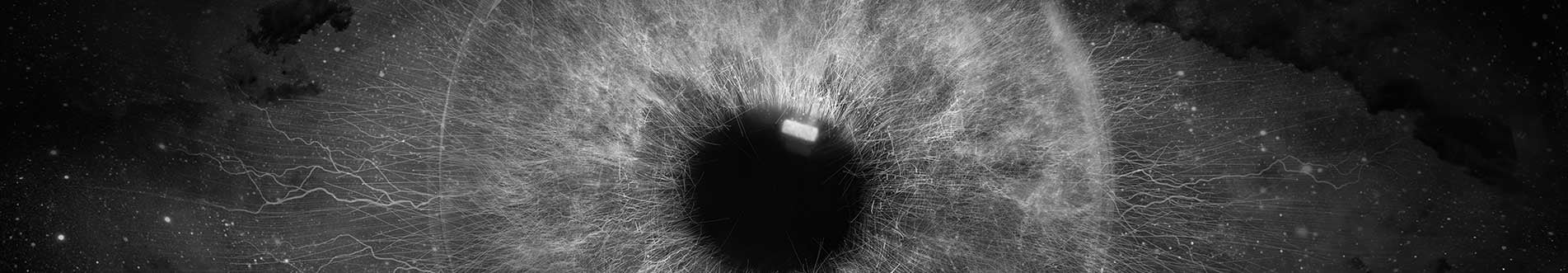 eyeball magnified