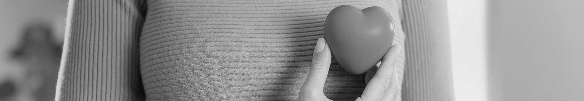 holding heart