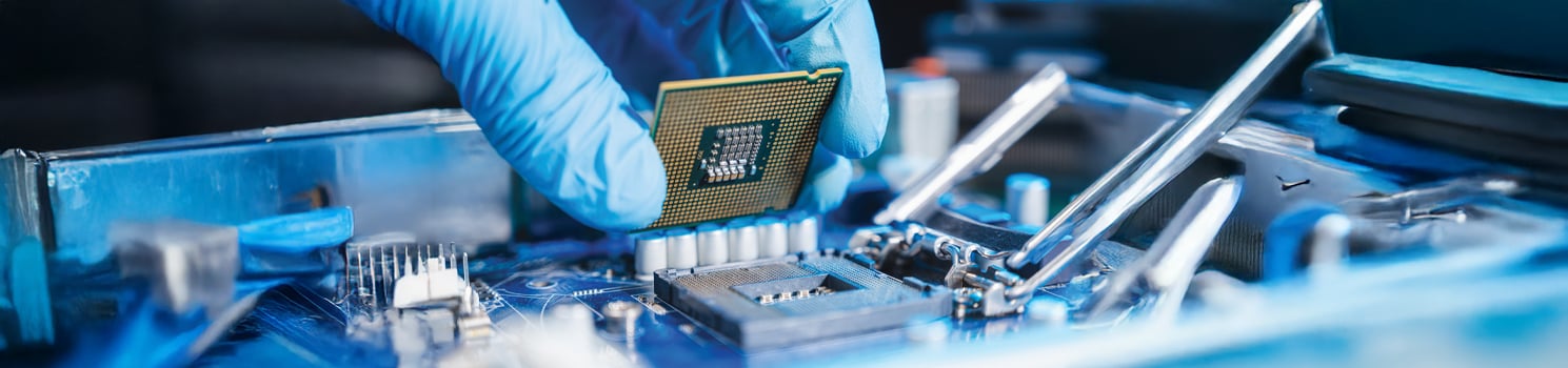 chip on circuit board