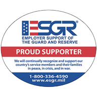 Employer support of the guard and reserve  logo
