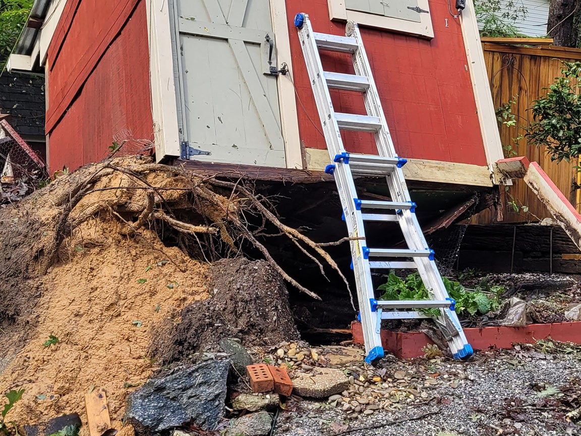 damage from Hurricane Helene