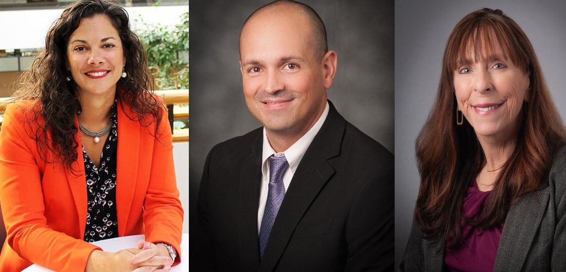 Amanda Burgess, Joe Gennuso and Jackie Tirpak