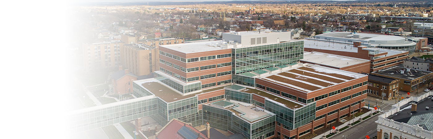 Aerial view of Erie Insurance campus