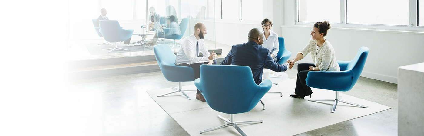 people in an office