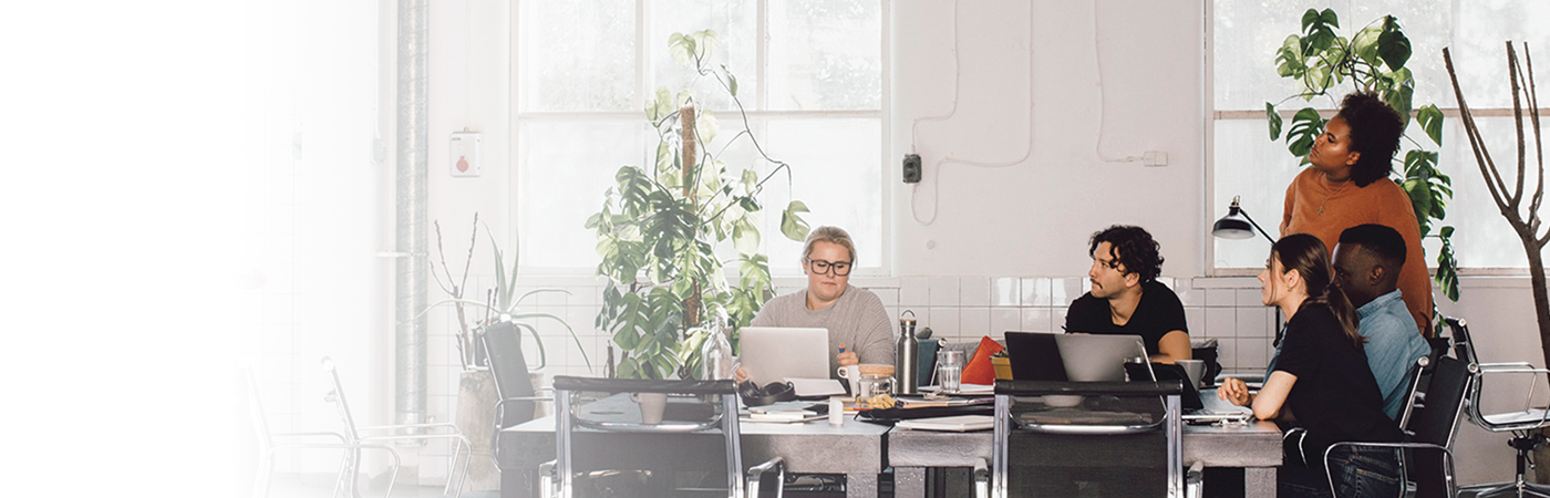 people in a conference room