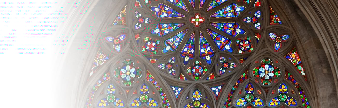 Stained glass window