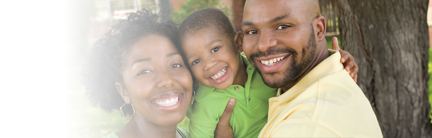 smiling family