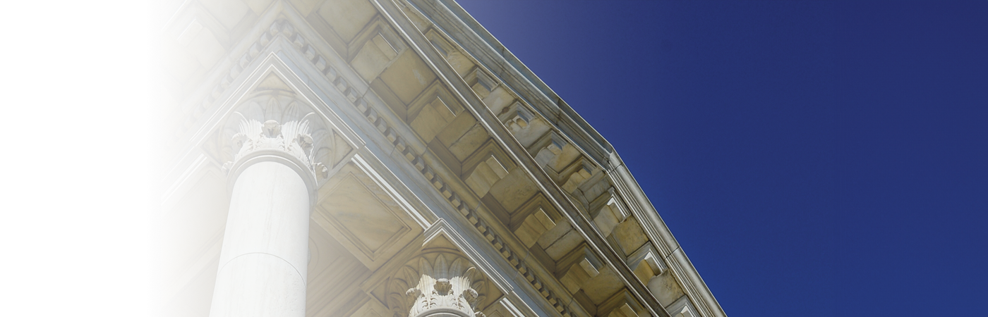 view of sky and pillars