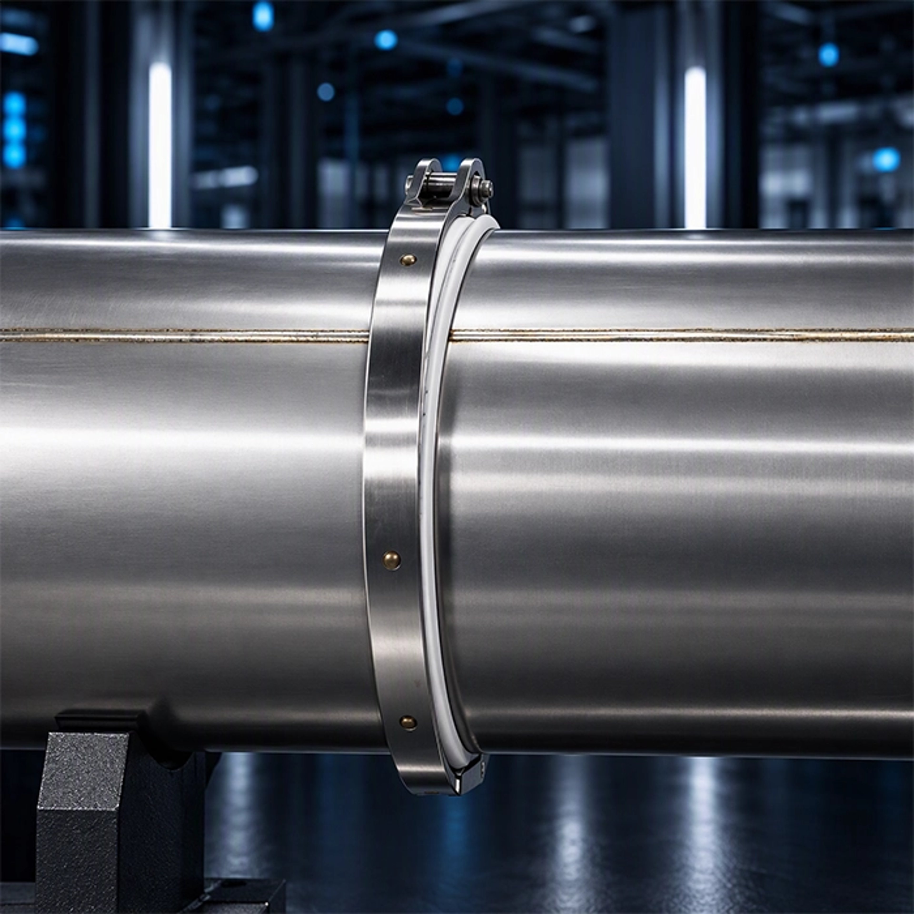 Exhaust duct joining system