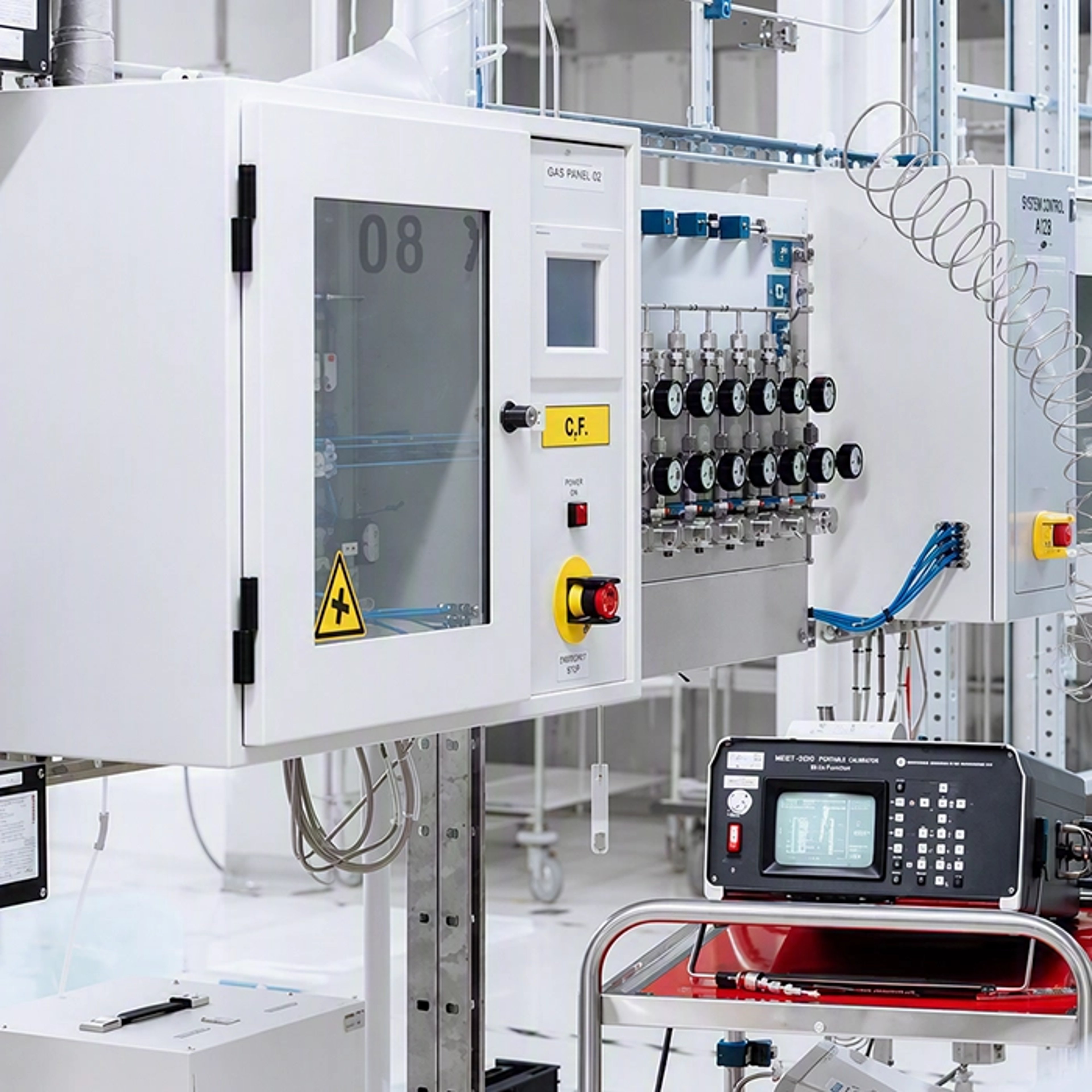 Exentec's mobile gas supply system