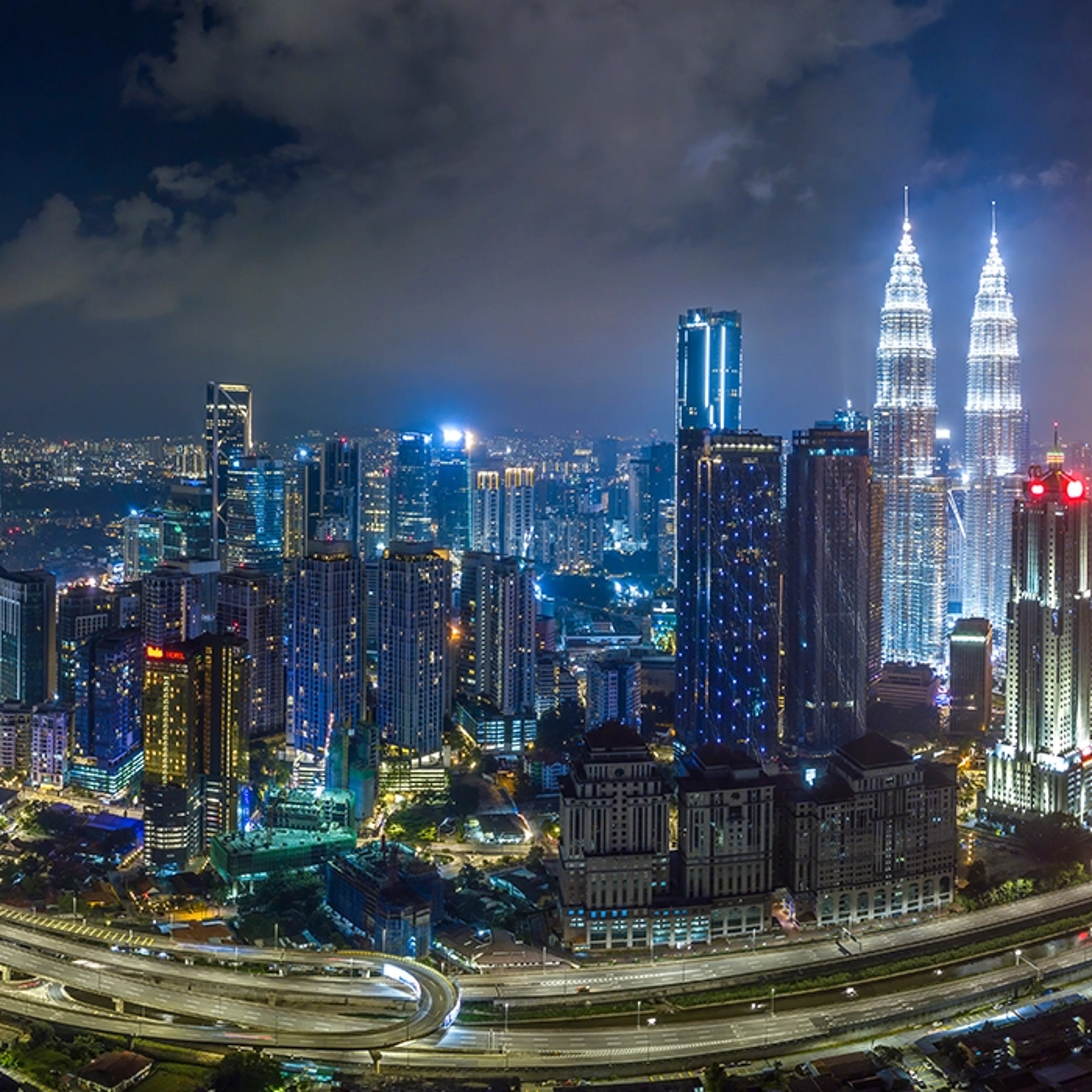 Kuala Lumpur at night