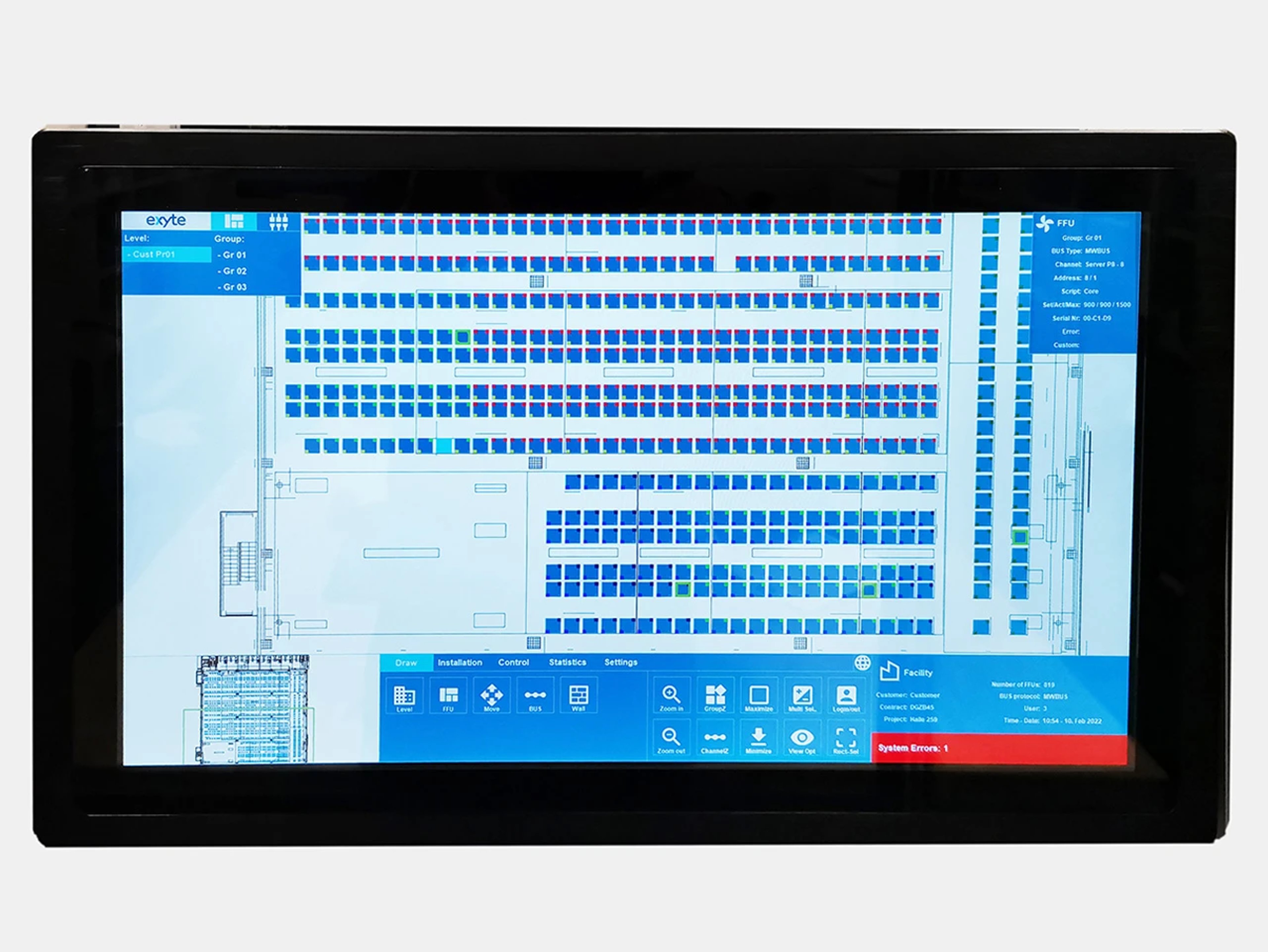 Control System Draw and Control